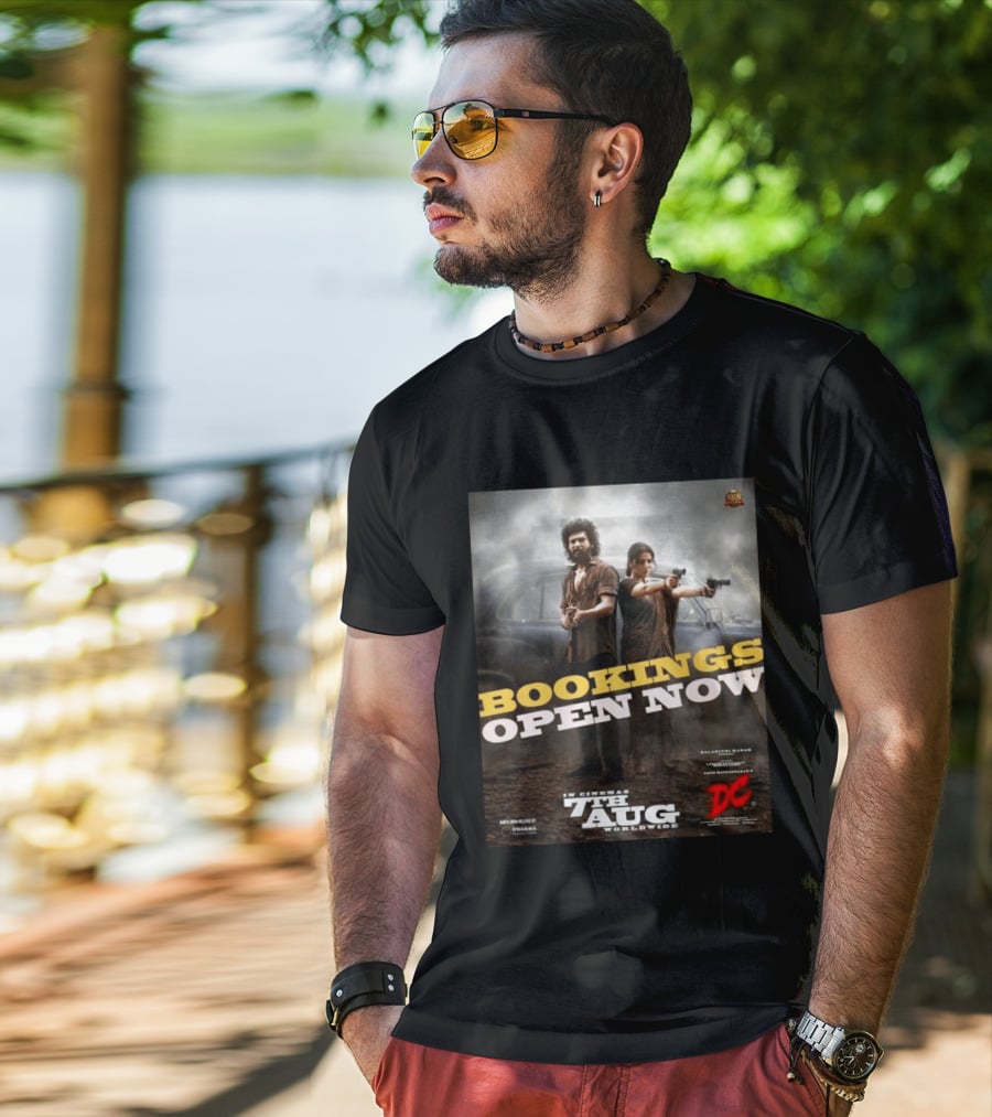 Bookings Open Now For DC In Cinema 7th Aug Worldwide T-Shirt