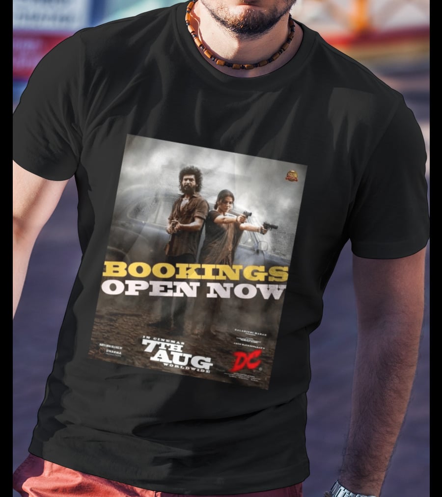 Bookings Open Now For DC In Cinema 7th Aug Worldwide T-Shirt