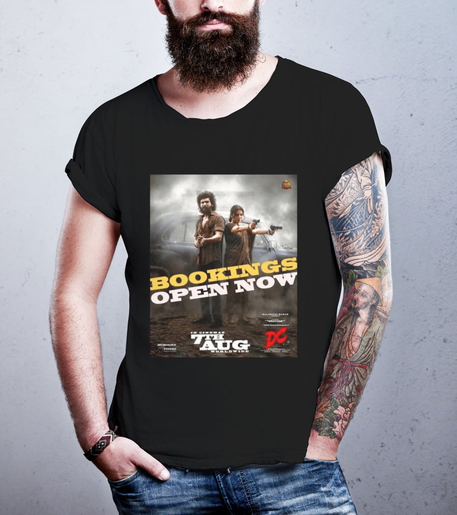 Bookings Open Now For DC In Cinema 7th Aug Worldwide T-Shirt