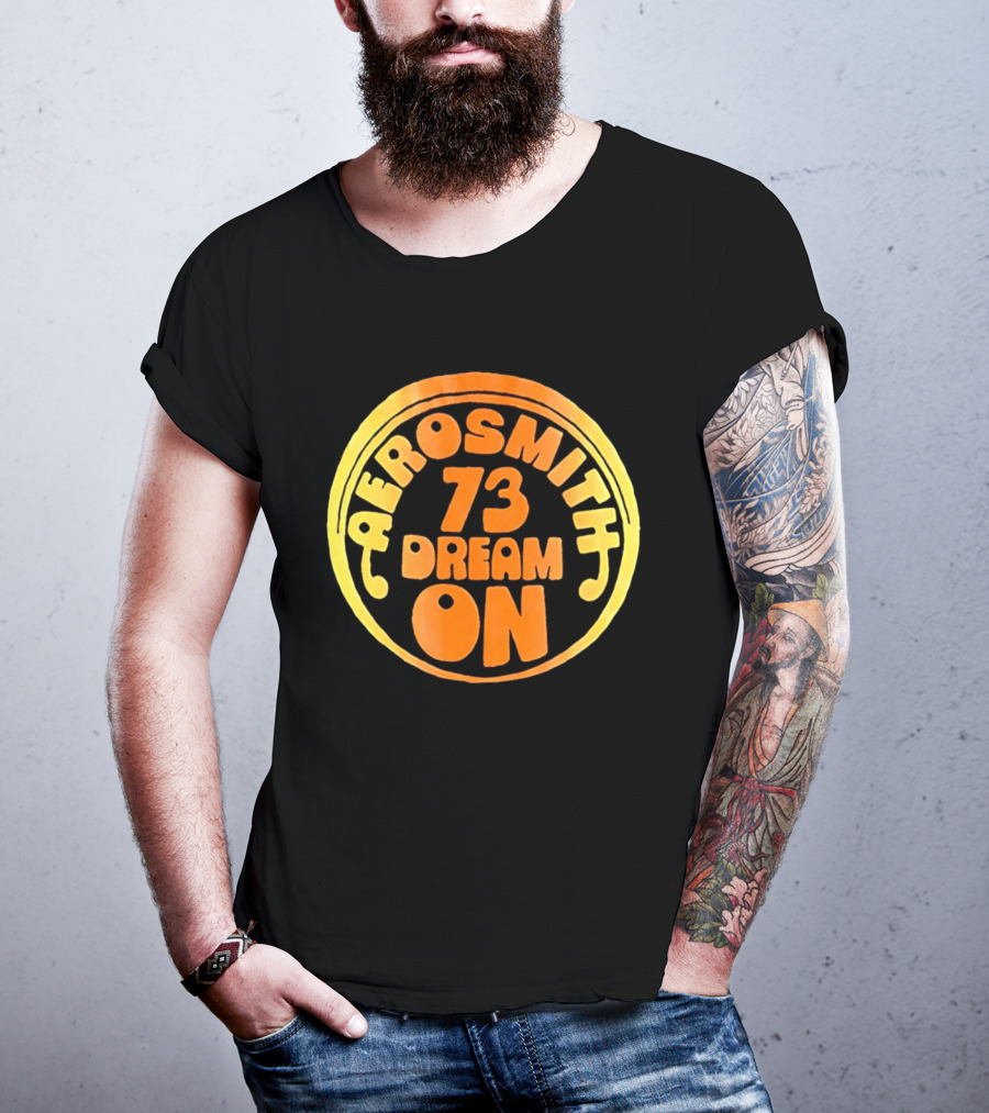 Aerosmith 73 Dream On 1973 Classic Rock T-Shirt