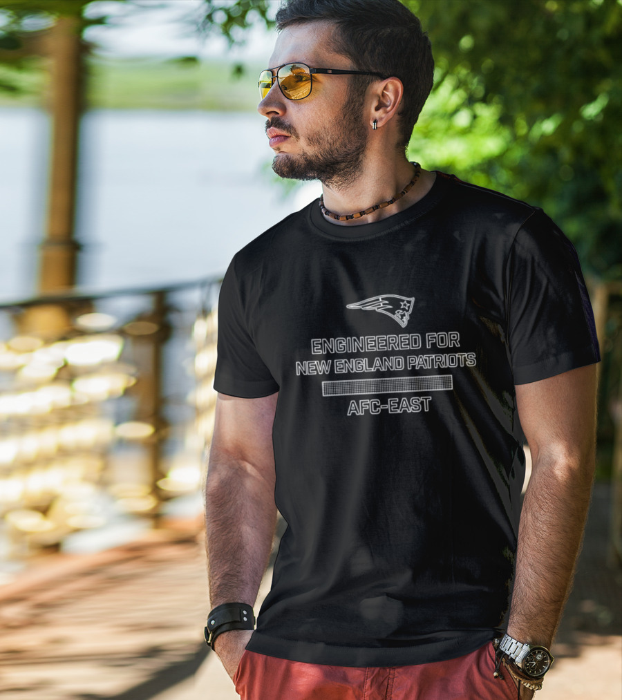 Engineered For New England Patriots AFC East T-Shirt