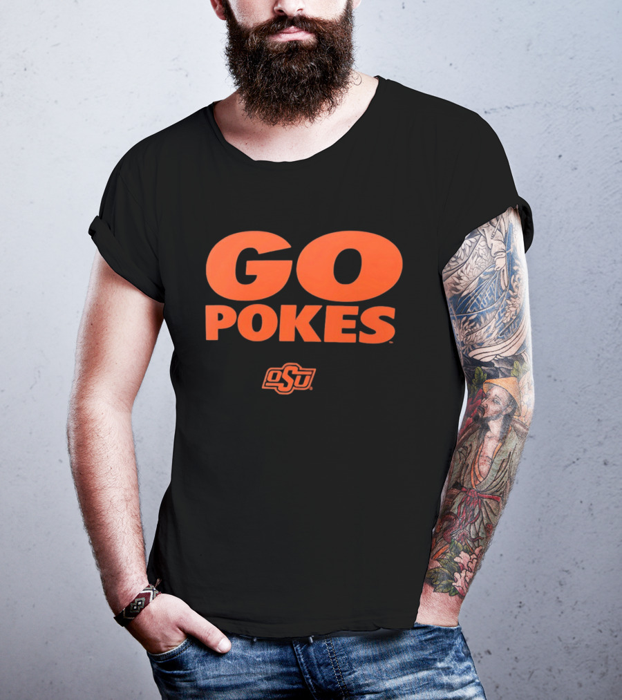 Go Pokes OSU Oklahoma State University Cowboys T-Shirt