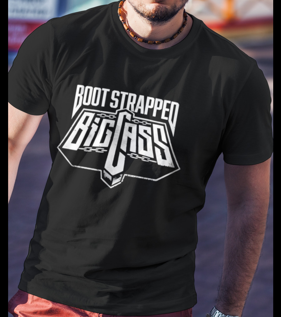 Boot Strapped Big Cass WWE Wrestling T-Shirt