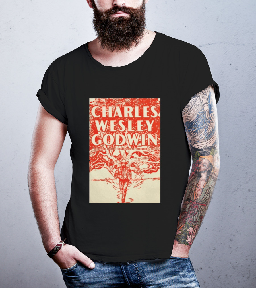 Charles Wesley Godwin Live At The Riviera Theater Charleston SC December 14 2025 T-Shirt