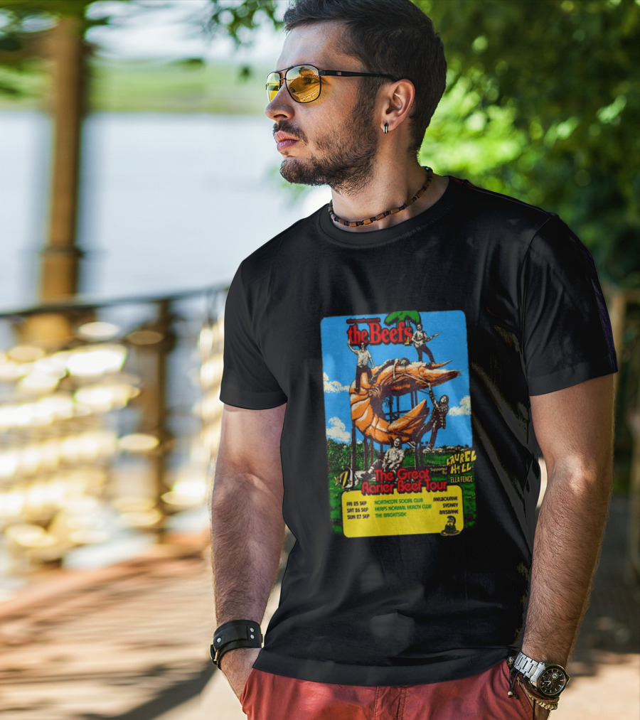 The Beefs 2026 The Great Rarier Beef Tour Melbourne Sydney Brisbane T-Shirt