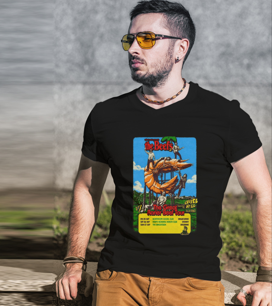 The Beefs 2026 The Great Rarier Beef Tour Melbourne Sydney Brisbane T-Shirt