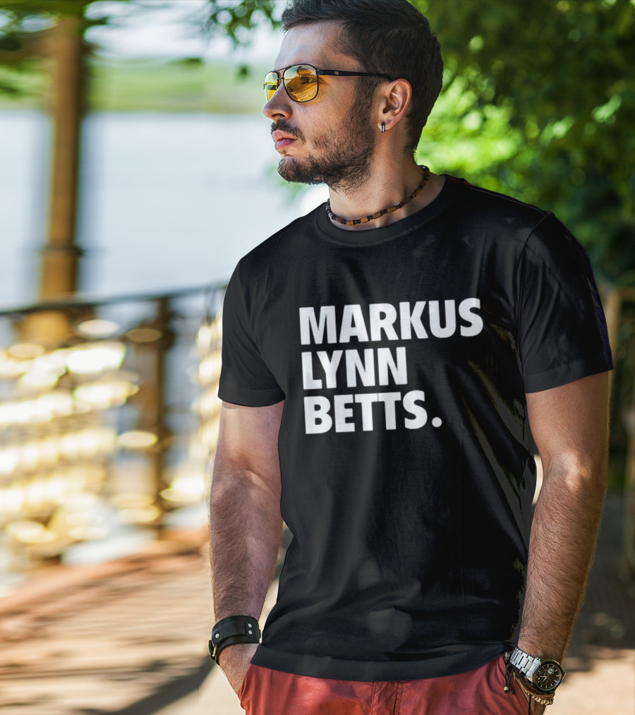 Markus Lynn Betts Los Angeles Dodgers Baseball T-Shirt