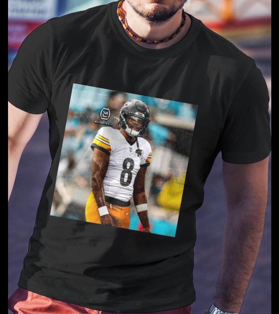 Lamar Jackson MLFootball 2026 Number 8 Football Player T-Shirt