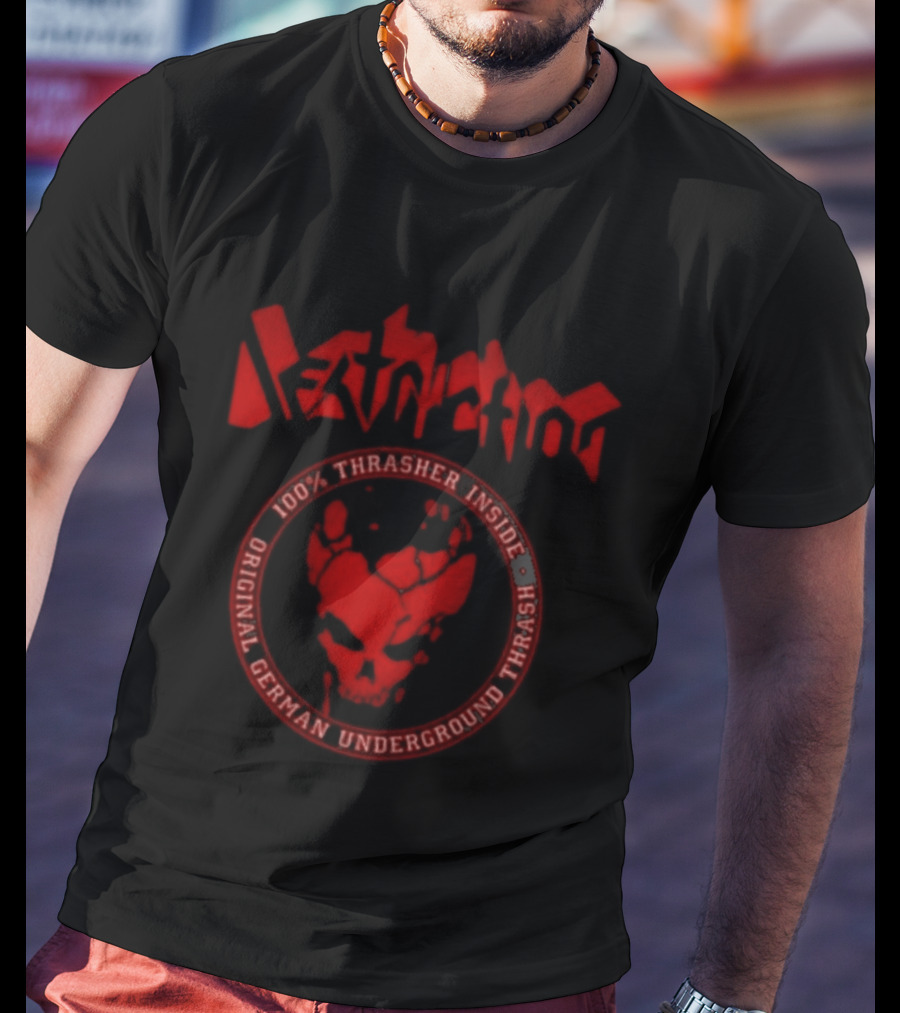 Destruction Thrasher 100% Underground German Thrash T-Shirt
