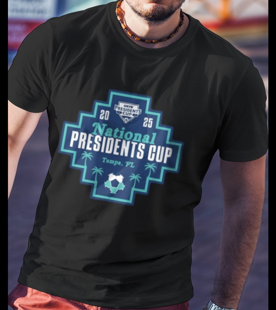 USYS National Presidents Cup 2025 Tampa FL Soccer Event T-Shirt