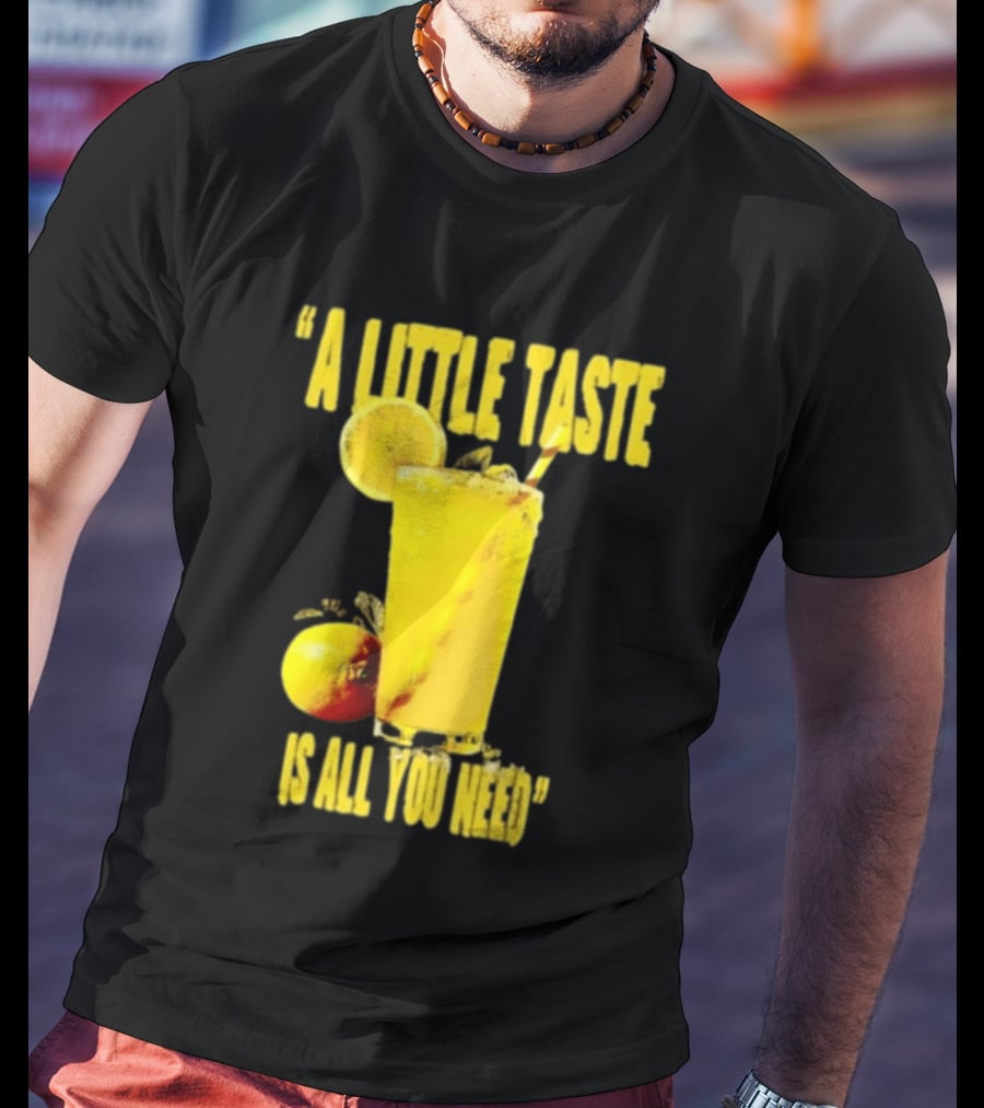 Louis Lemonade Tour 2025 A Little Taste Is All You Need Long Sleeve T-Shirt