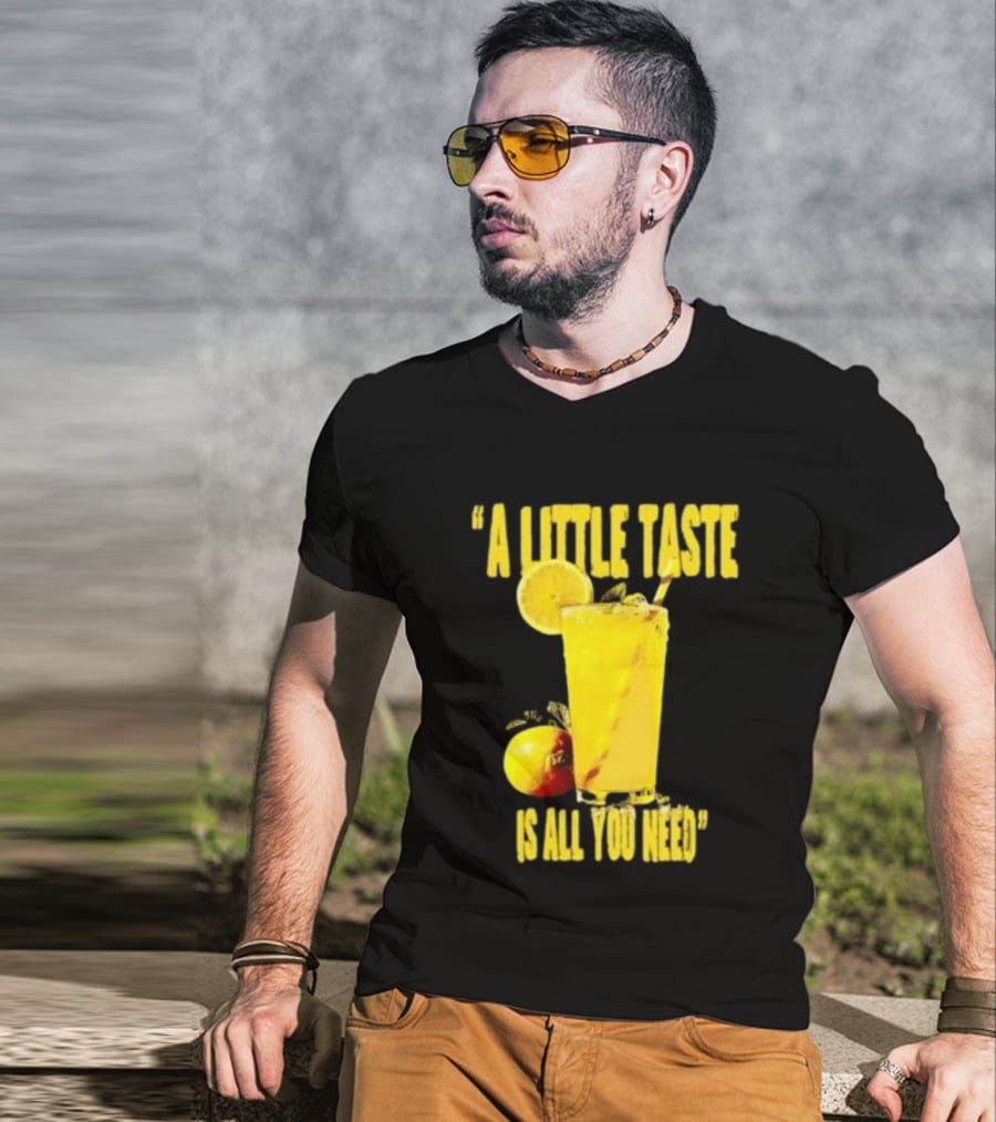 Louis Lemonade Tour 2025 A Little Taste Is All You Need Long Sleeve T-Shirt