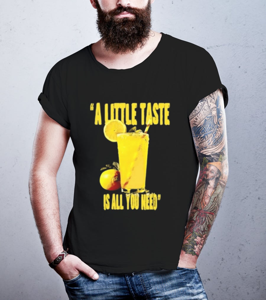Louis Lemonade Tour 2025 A Little Taste Is All You Need Long Sleeve T-Shirt