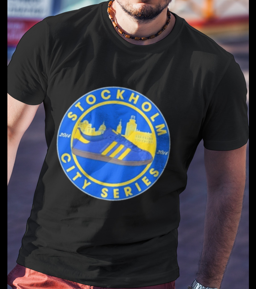 Stockholm City Series Adidas Sneaker 2014 Skyline T-Shirt
