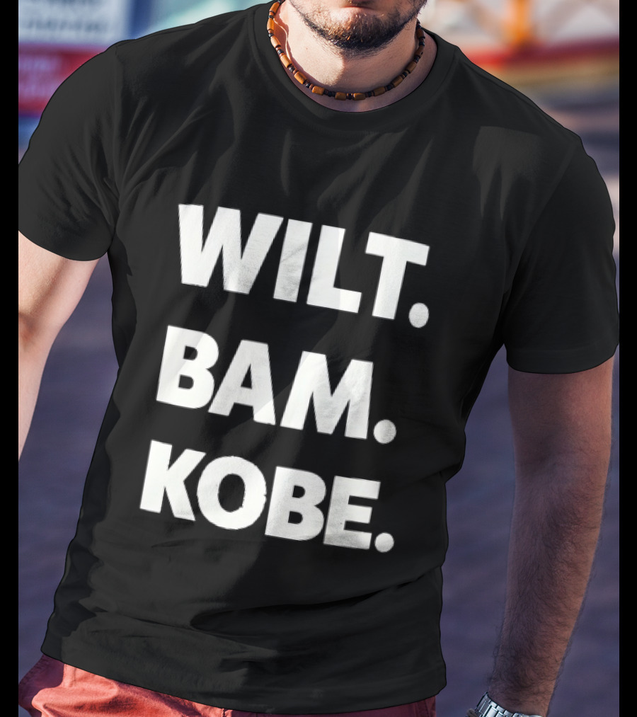 Wilt Chamberlain Bam Adebayo Kobe Bryant T-Shirt
