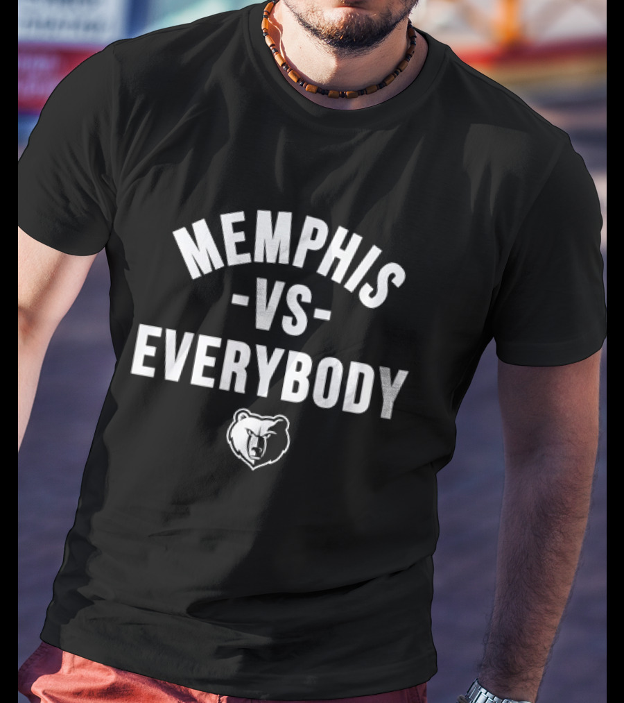 Memphis Vs Everybody Grizzly Head T-Shirt