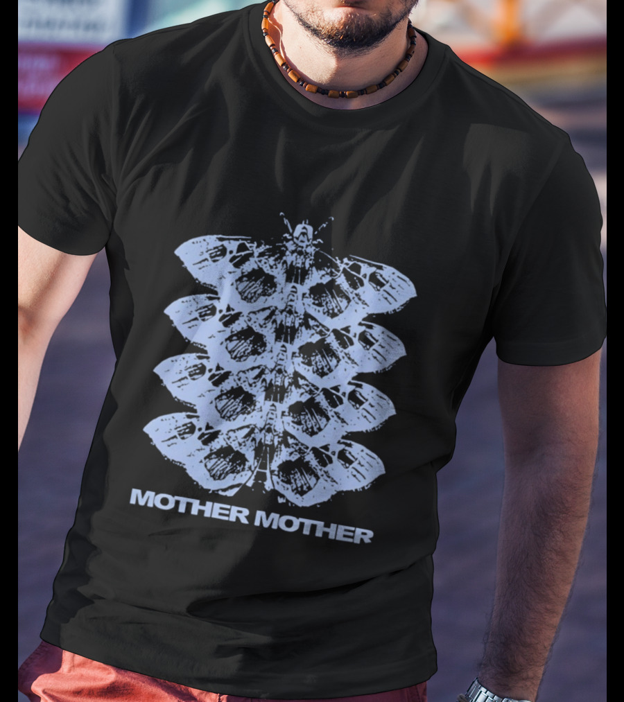 Mother Mother Moth Stack Indie Rock Band T-Shirt