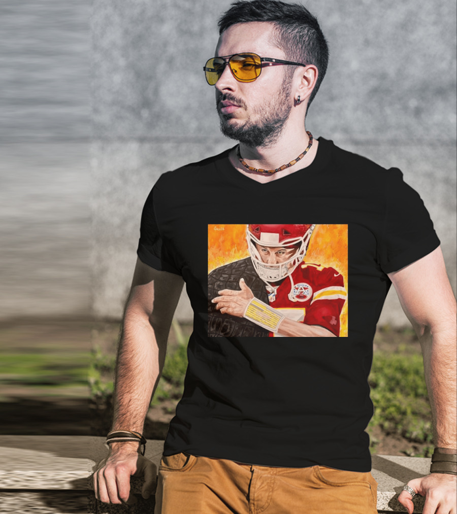 NFL Patrick Mahomes Kansas City Chiefs Player T-Shirt