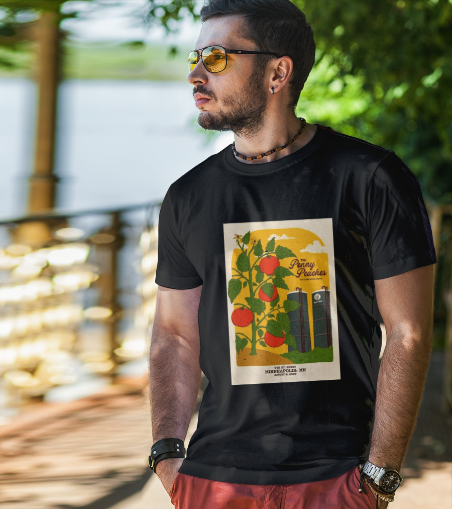 Penny Peaches With Loose Rope Series 7th Street Entry Minneapolis MN August 8 2026 T-Shirt