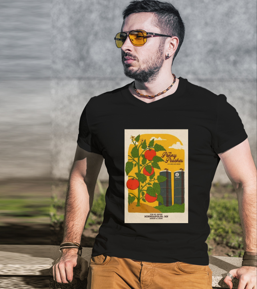 Penny Peaches With Loose Rope Series 7th Street Entry Minneapolis MN August 8 2026 T-Shirt