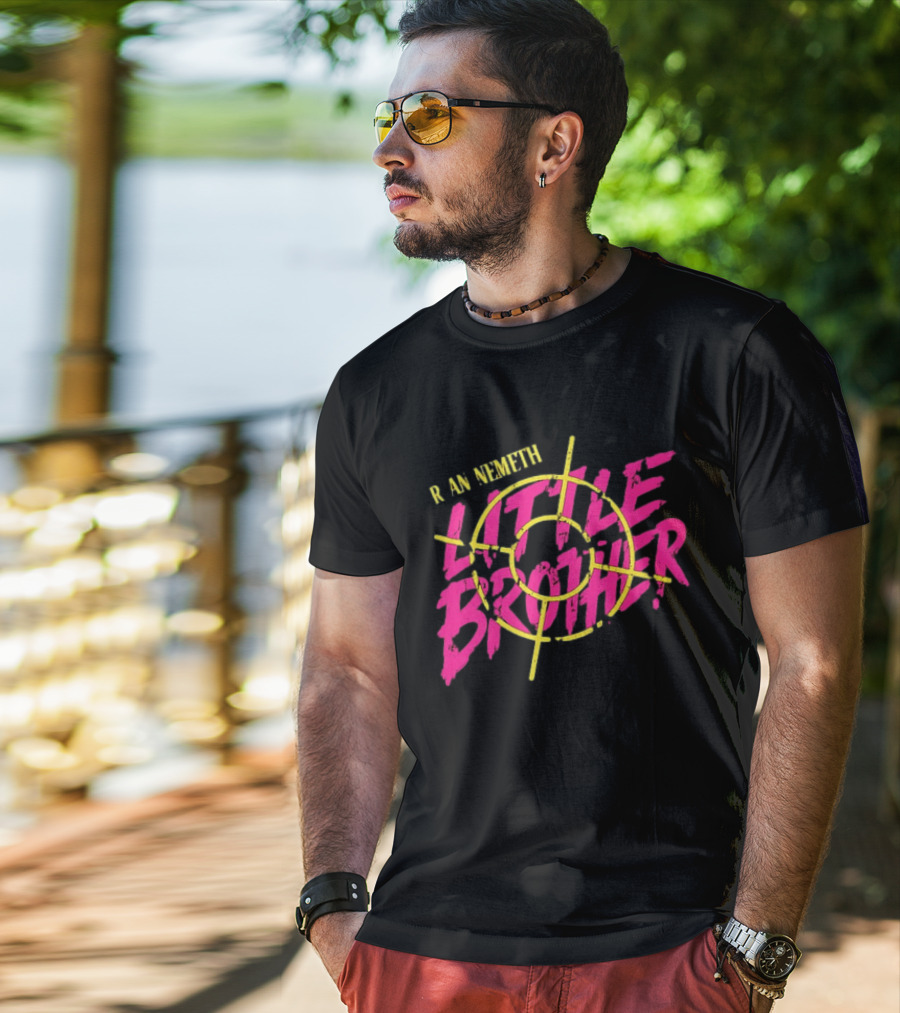 Ryan Nemeth Little Brother Target Wrestling AEW T-Shirt