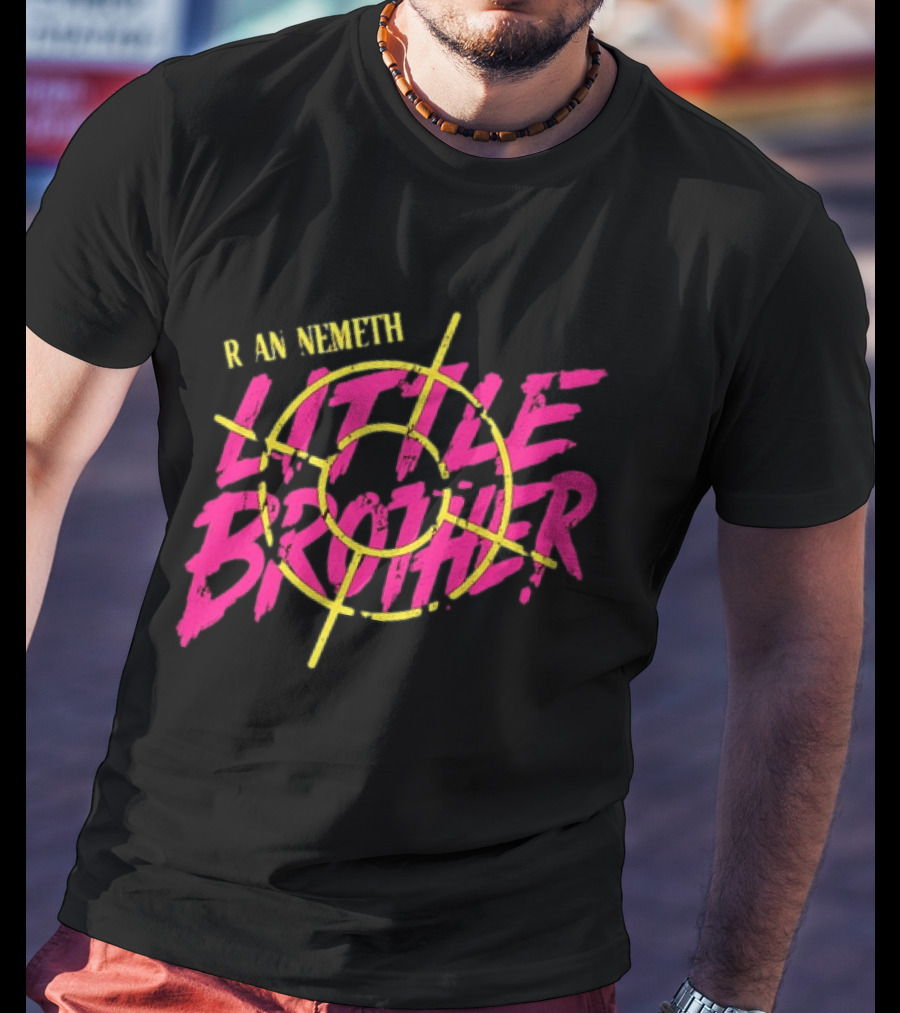 Ryan Nemeth Little Brother Target Wrestling AEW T-Shirt