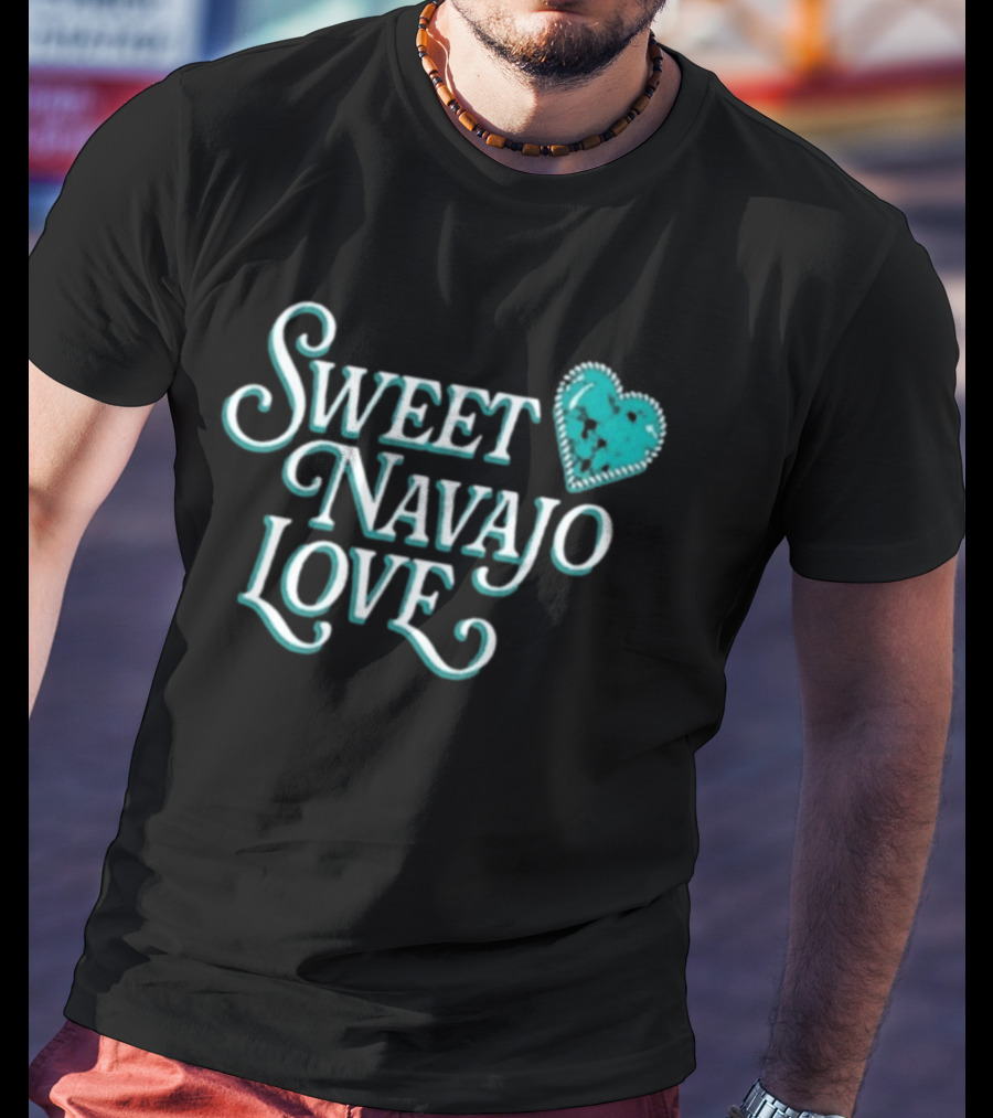 Sweet Navajo Love Heart T-Shirt