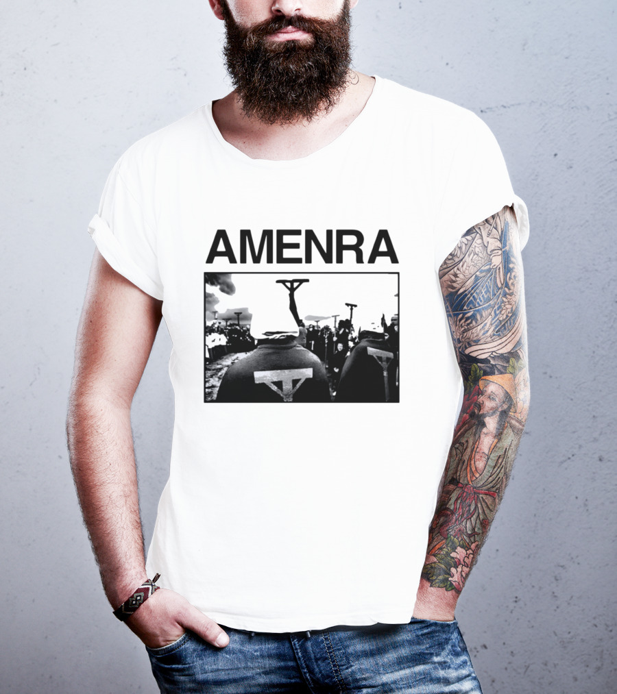 Amenra Ik Vond Je In De Ogen Van Mijn Medemens Crucifix T-Shirt