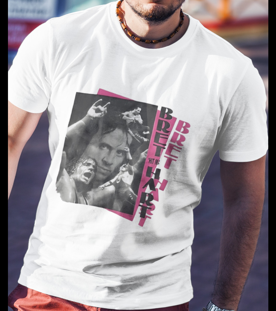 Bret Hit Man Hart WWF Wrestling Legend T-Shirt