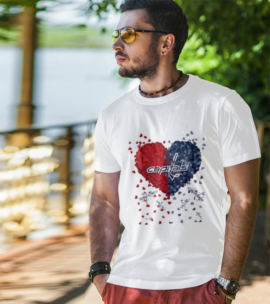 Original Capitals Heart Washington Hockey NHL 2026 T-Shirt