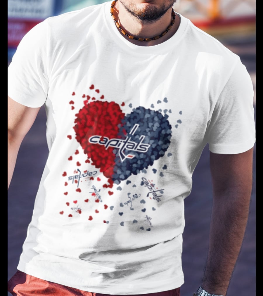 Original Capitals Heart Washington Hockey NHL 2026 T-Shirt