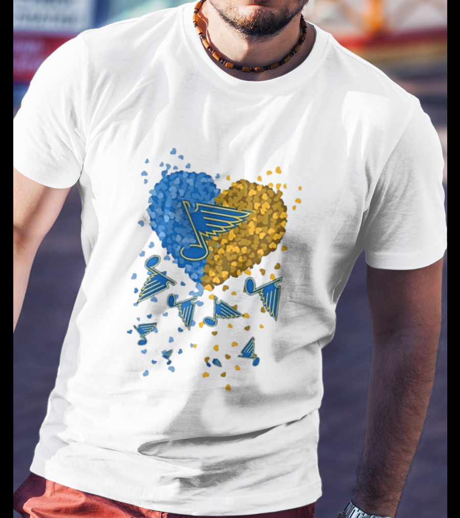 Classic St Louis Blues Heart NHL Hockey 2026 T-Shirt