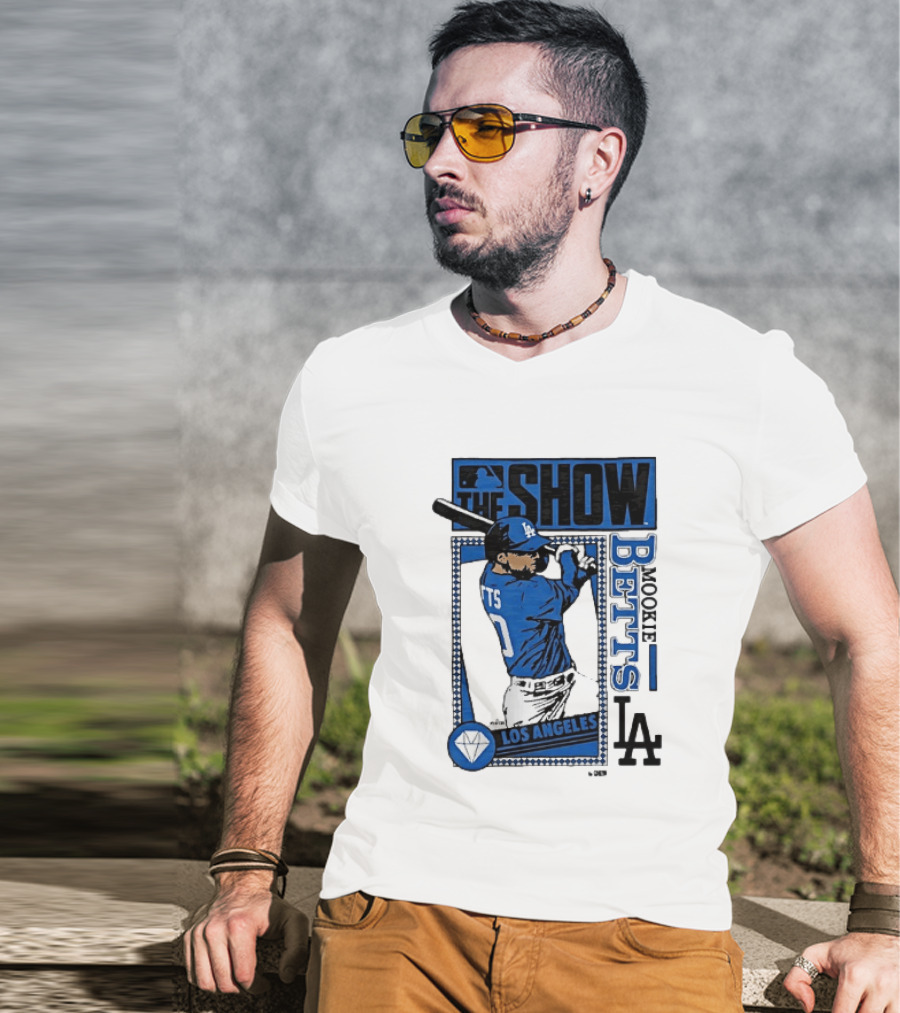 The Show Mookie Betts Los Angeles Dodgers MLB Baseball LA T-Shirt