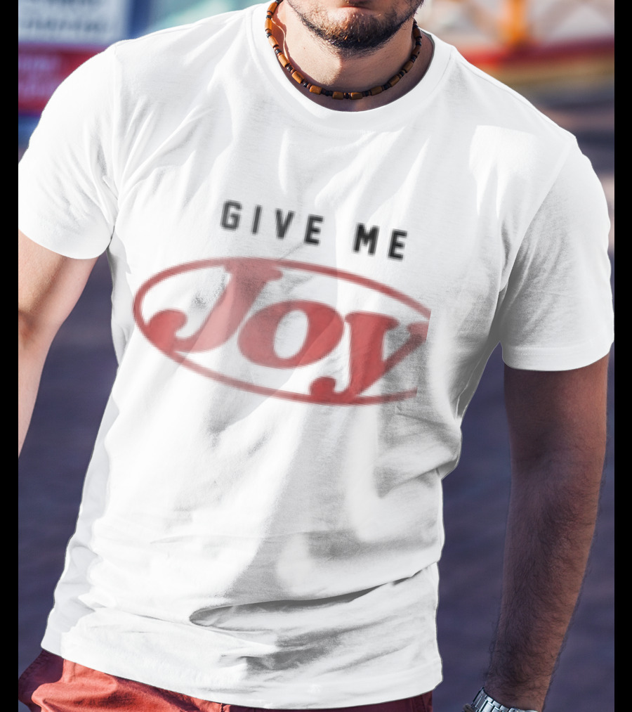 Elle Limebear Store Joy Give Me White T-Shirt