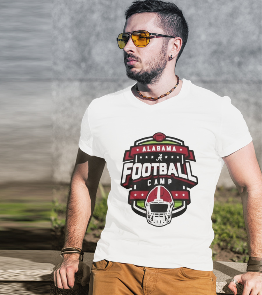 Kalen Deboer Alabama Football Camp Helmet T-Shirt