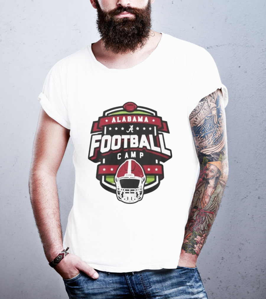 Kalen Deboer Alabama Football Camp Helmet T-Shirt