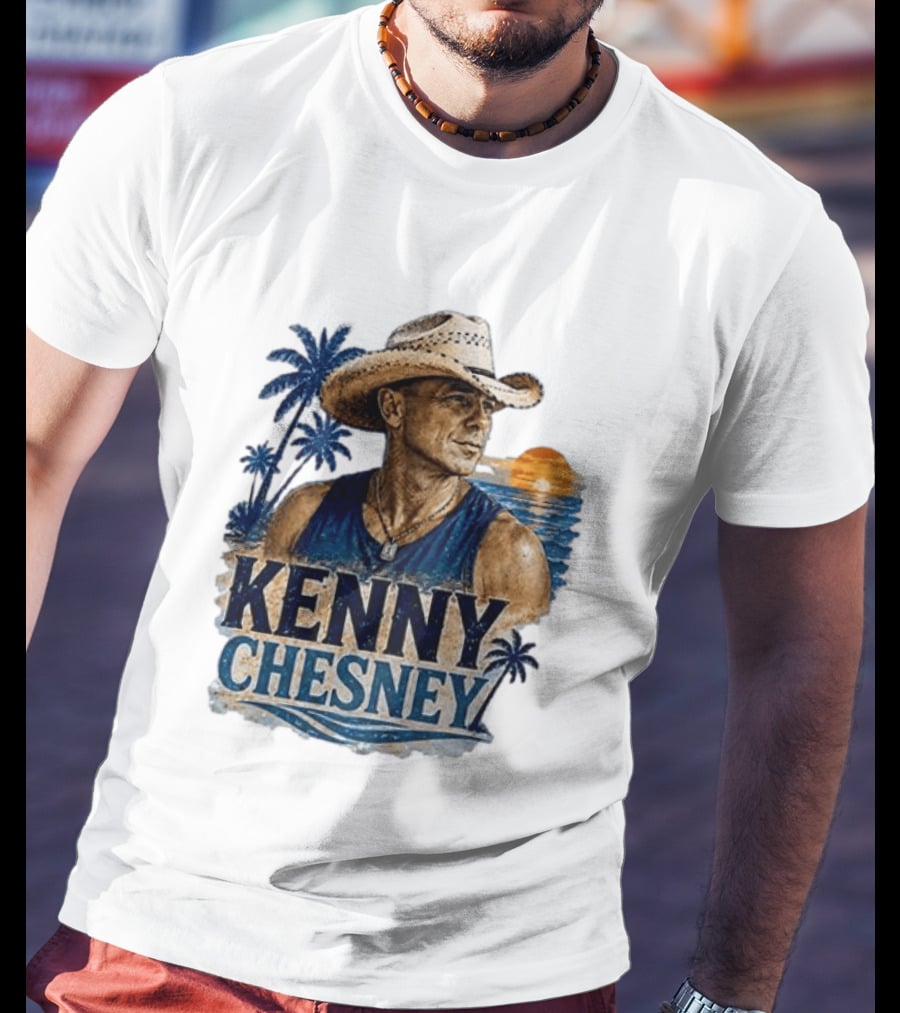 Kenny Chesney Is My Jam Tropical Beach Sunset Vibes T-Shirt