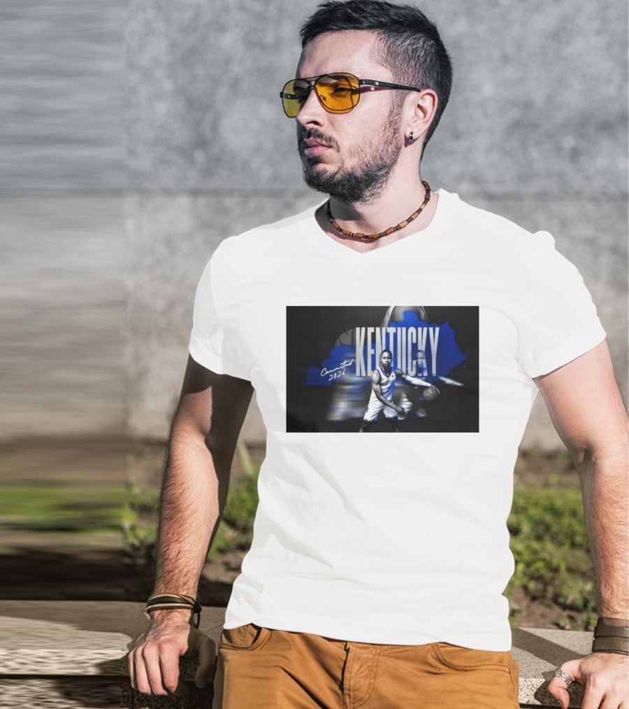 Kentucky Wildcats Committed 2026 Mason Williams Basketball Hype T-Shirt