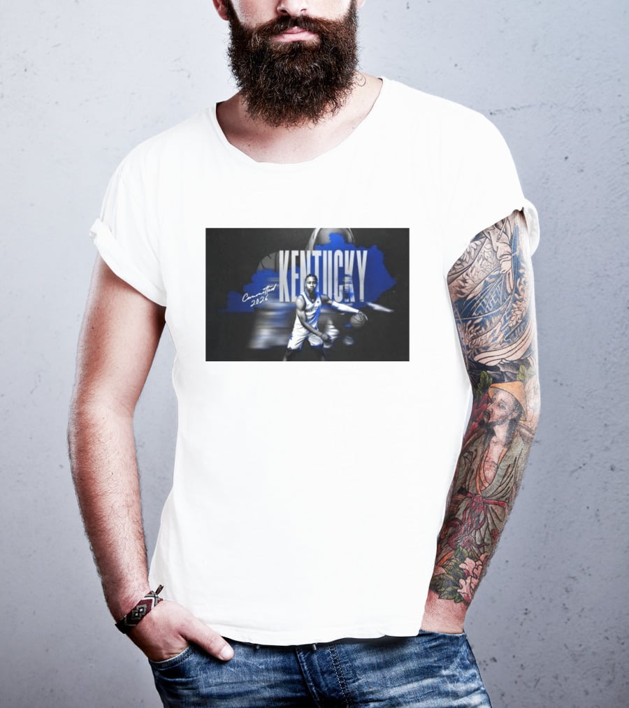 Kentucky Wildcats Committed 2026 Mason Williams Basketball Hype T-Shirt
