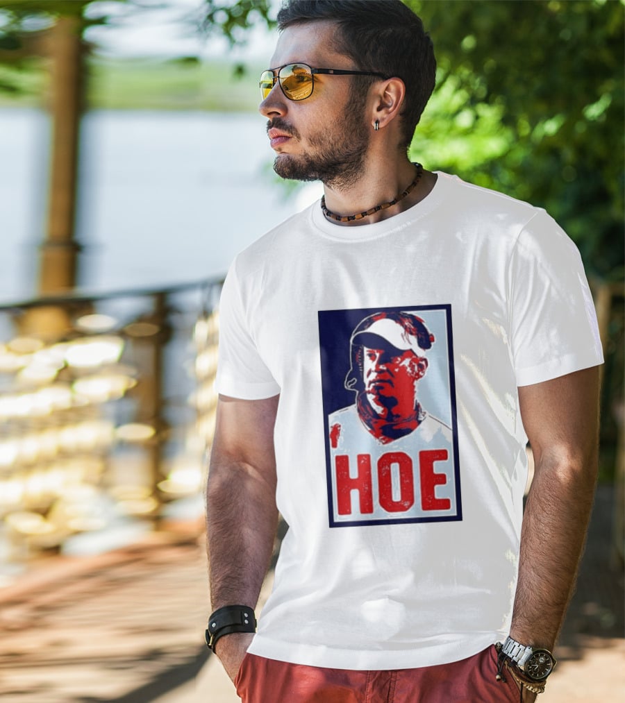 Lane Kiffin Hoe Red Blue Artistic T-Shirt