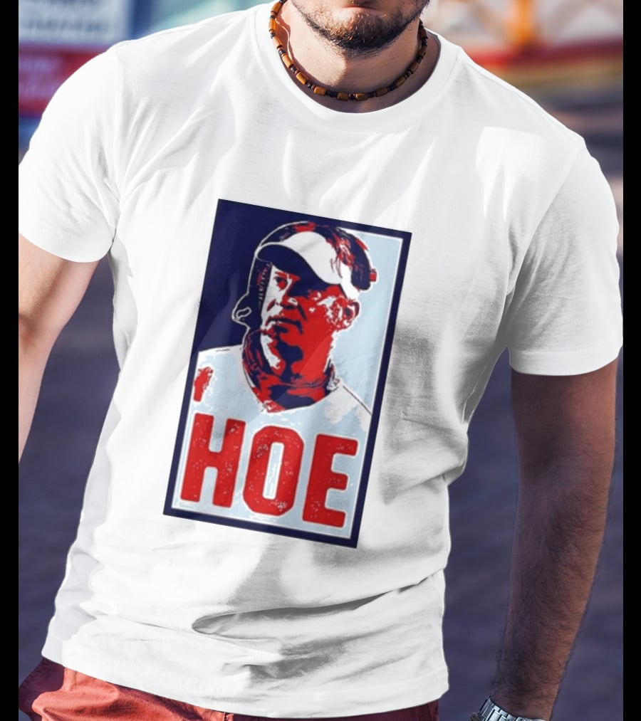 Lane Kiffin Hoe Red Blue Artistic T-Shirt