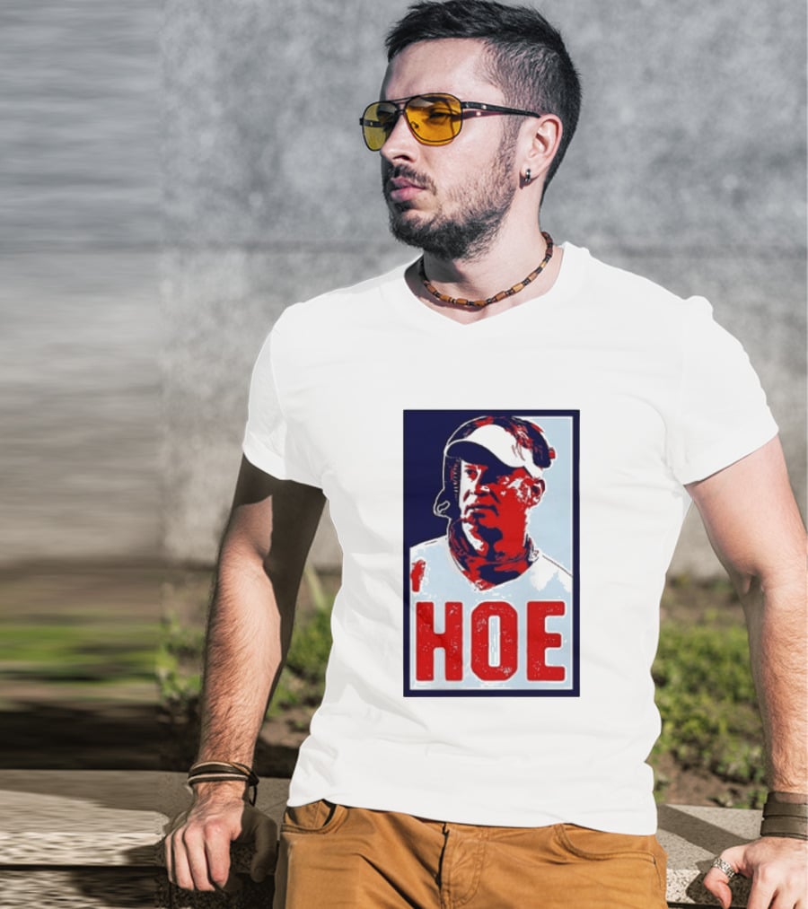 Lane Kiffin Hoe Red Blue Artistic T-Shirt