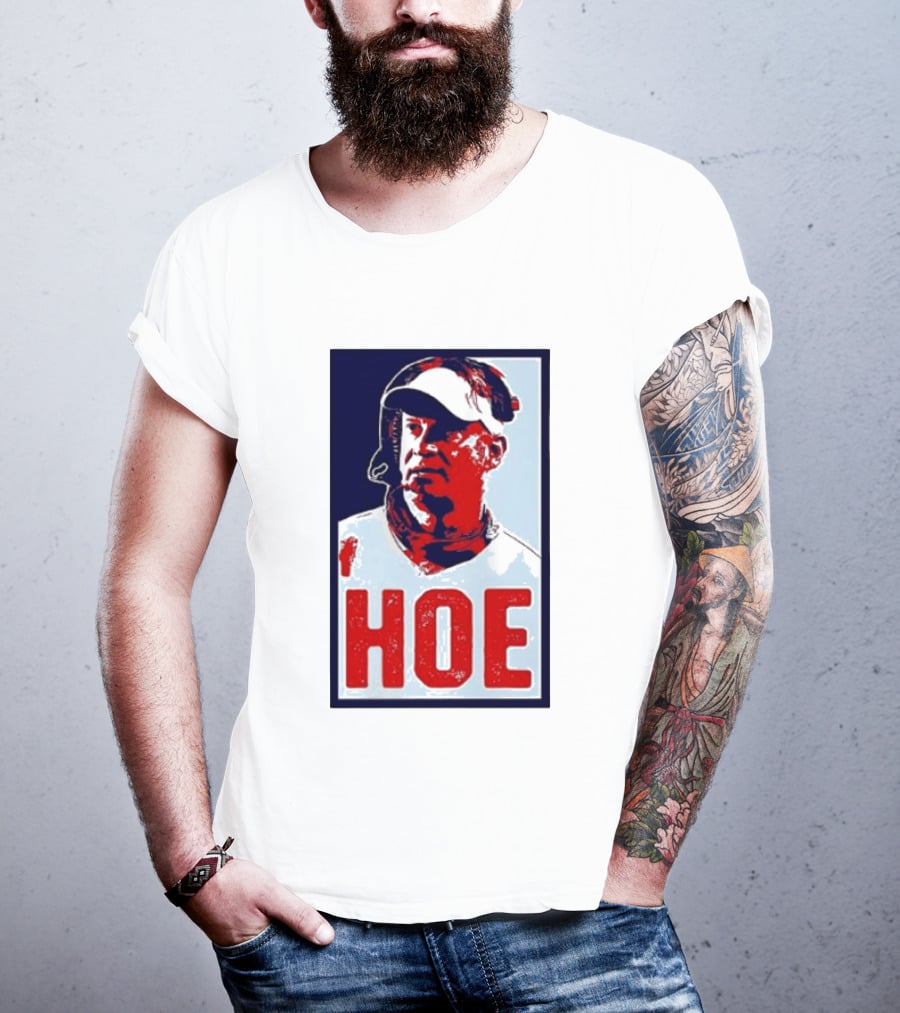 Lane Kiffin Hoe Red Blue Artistic T-Shirt