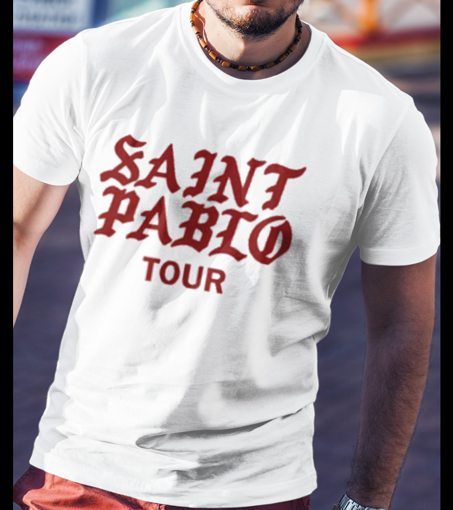 Saint Pablo Tour Official Merchandising T-Shirt