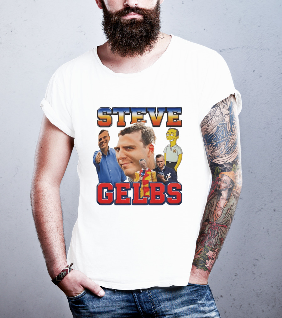 STEVE GELBS SNY Mets Broadcaster Sports Reporter T-Shirt