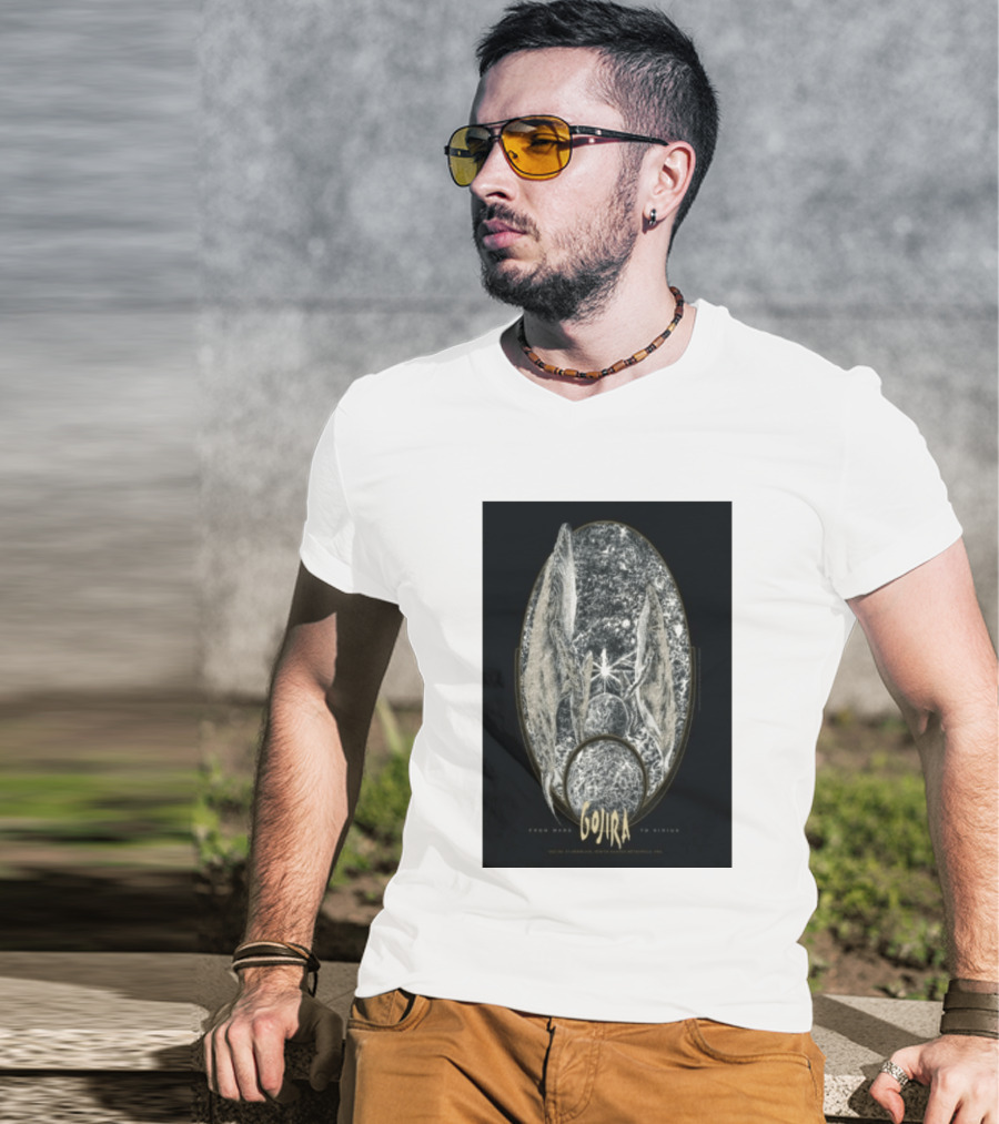 Gojira From Mars To Sirius Saint Herblain France Event December 2 2025 T-Shirt