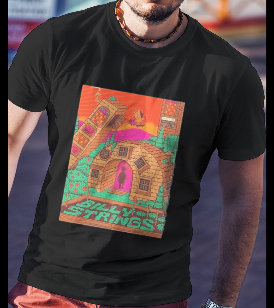 Billy Strings Fishers IN 2026 Night 3 Live August 8 Event Center T-Shirt