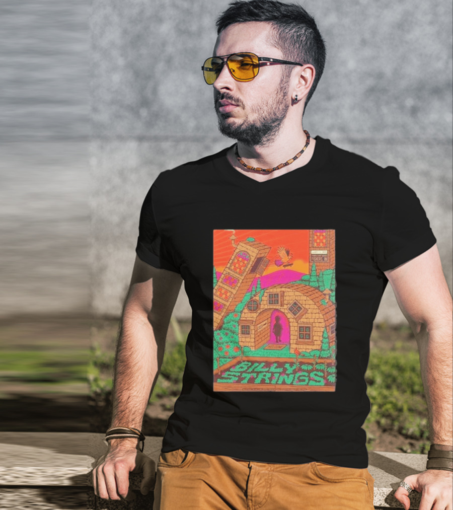 Billy Strings Fishers IN 2026 Night 3 Live August 8 Event Center T-Shirt