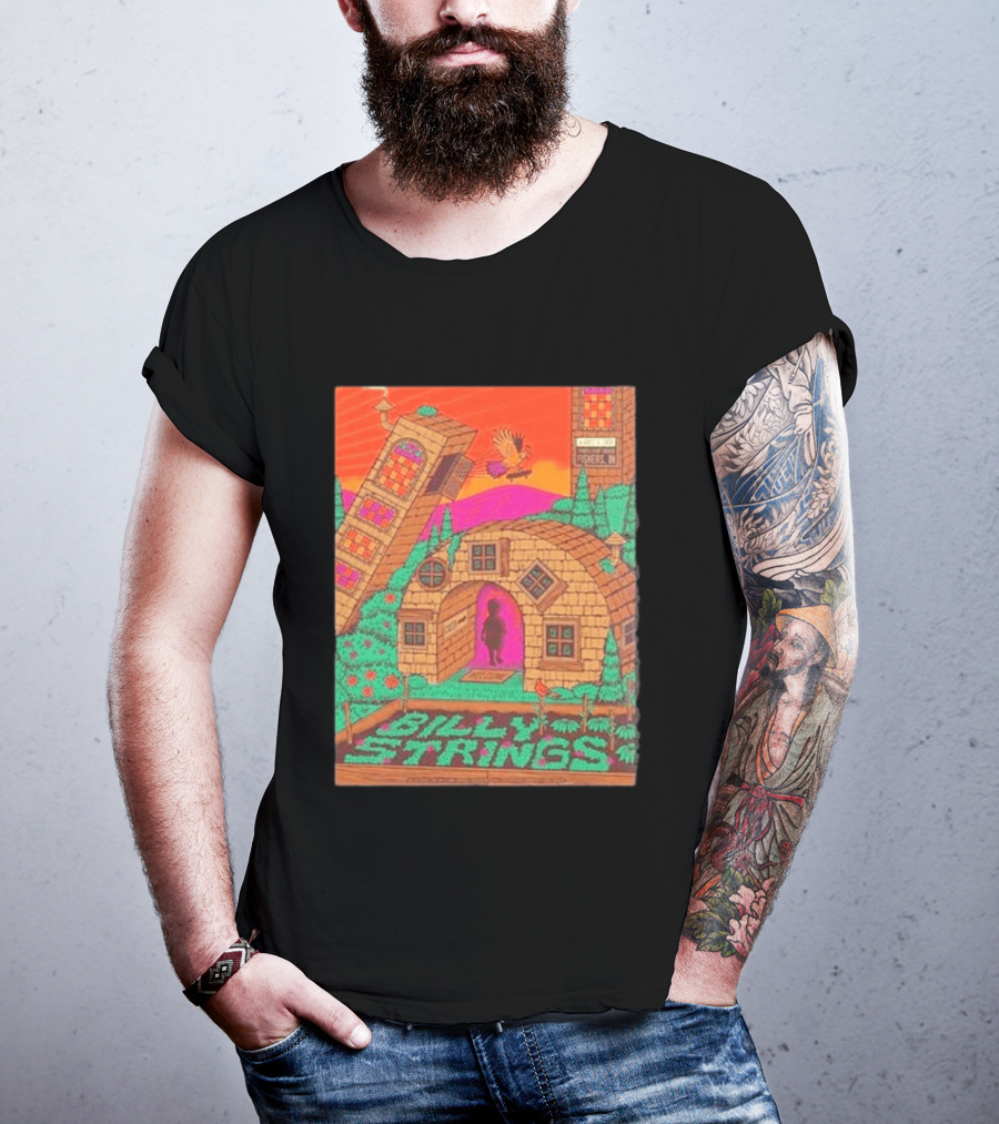 Billy Strings Fishers IN 2026 Night 3 Live August 8 Event Center T-Shirt