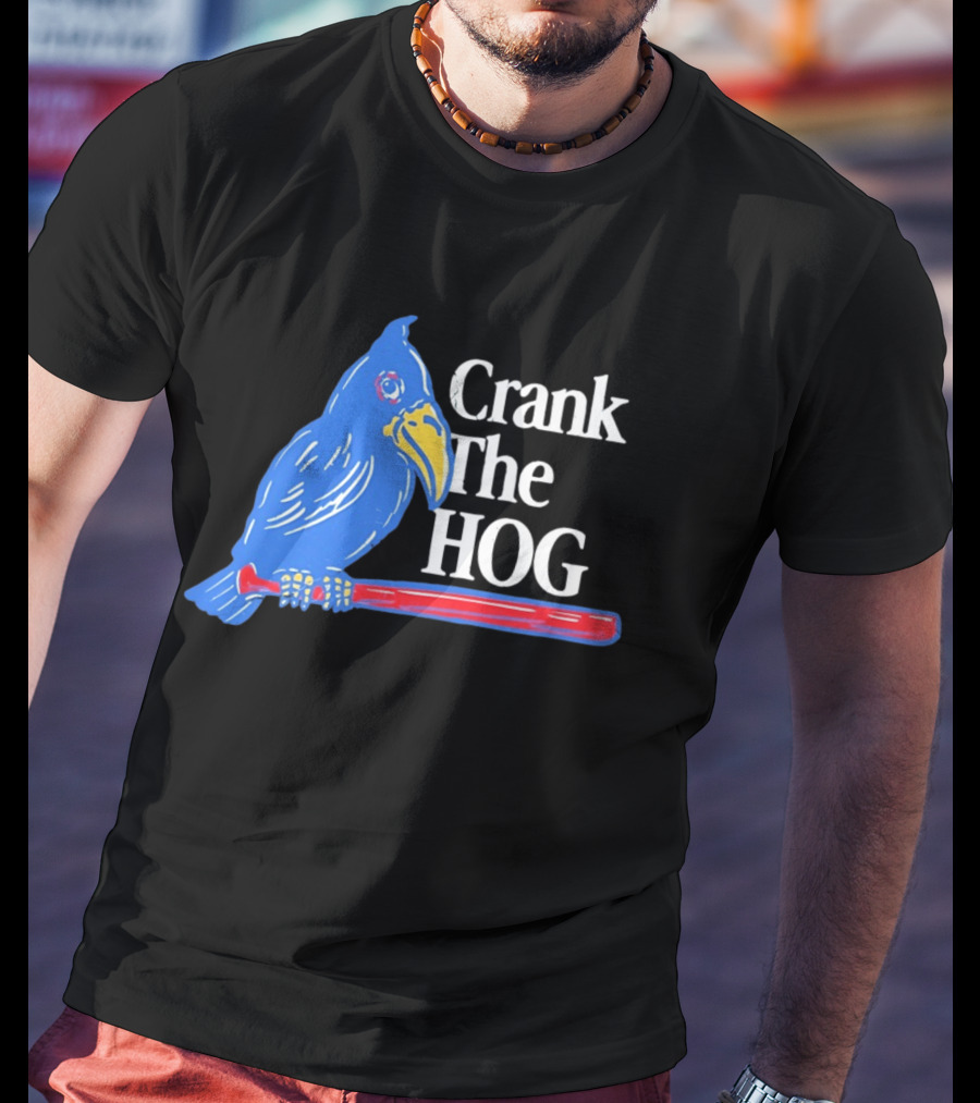 Crank The Hog Villanova Wildcats Basketball Jay Wright NCAA Sports T-Shirt